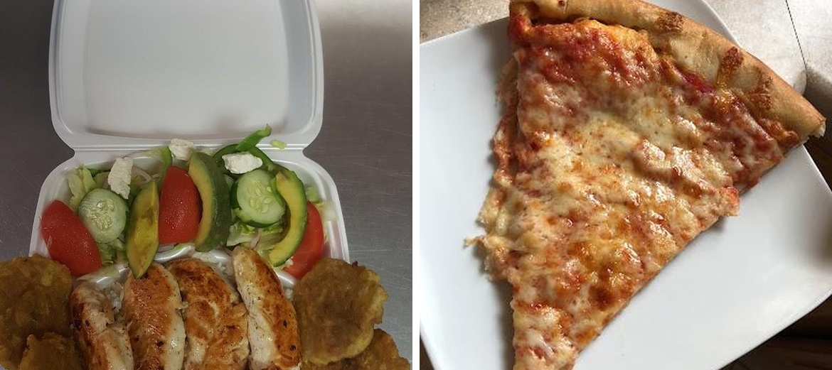 England Pizza Menu
